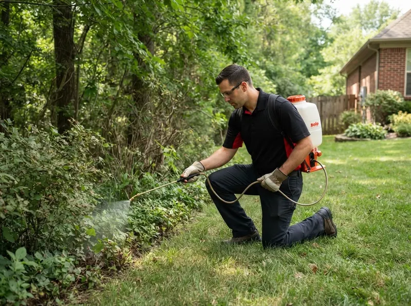 Tick Yard Barrier Treatment in Columbus, OH